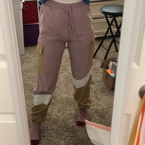 cute neutral colored joggers